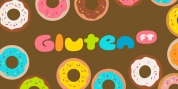 Gluten FT font download