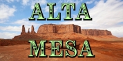 Alta Mesa font download