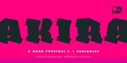 Akira font download