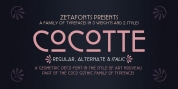 Cocotte font download