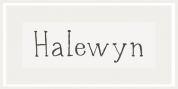 Halewyn font download