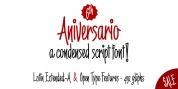 6th Aniversario font download