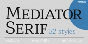Mediator Serif font download