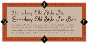 Canterbury Old Style Pro font download