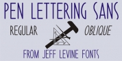 Pen Lettering Sans JNL font download