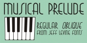 Musical Prelude JNL font download