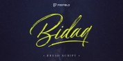 Bidaq Brush font download