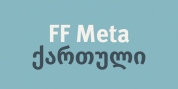 FF Meta Georgian font download