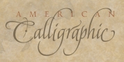 American Calligraphic font download