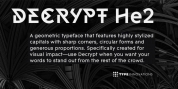 Decrypt He2 font download