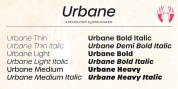 Urbane font download