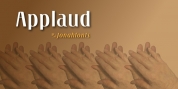 Applaud font download