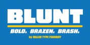 Blunt font download