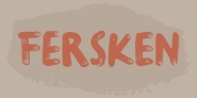 Fersken font download