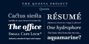 Questa Serif font download