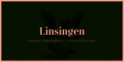 Linsingen font download