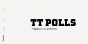 TT Polls font download