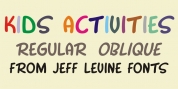 Kids Activities JNL font download