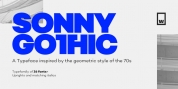 Sonny Gothic font download