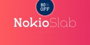 Nokio Slab font download