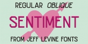 Sentiment JNL font download