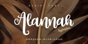 Alannah font download