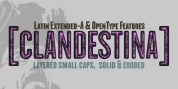 CLANDESTINA font download