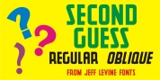 Second Guess JNL font download