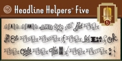 Headline Helpers Five SG font download