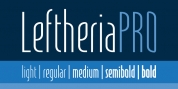 LeftheriaPRO font download