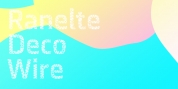 Ranelte Deco font download