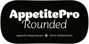Appetite Pro Rounded font download