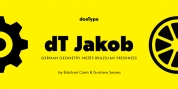 dT Jakob font download