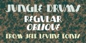 Jungle Drums JNL font download