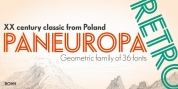 Paneuropa Retro font download