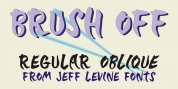 Brush Off JNL font download