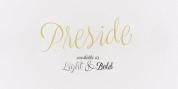 Preside font download