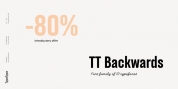 TT Backwards font download