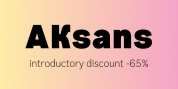 AKsans font download