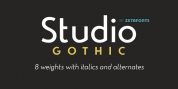 Studio Gothic font download