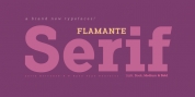 Flamante Serif font download