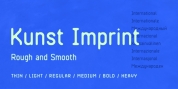 Kunst Imprint font download