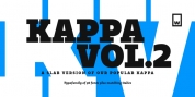Kappa Vol2 font download