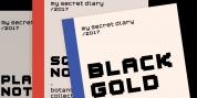 YWFT Blackgold font download