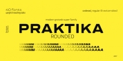 Praktika Rounded font download