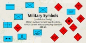 Military Symbols font download
