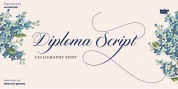 Diploma Script font download