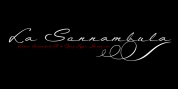 La Sonnambula font download