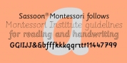 Sassoon Montessori font download