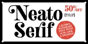 Neato Serif font download